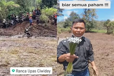 Viral Di Twitter Event Motor Trail Ranca Upas Rusak Budidaya Bunga