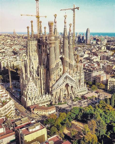 This Is A Large Unfinished Roman Catholic Minor Basilica In Barcelona