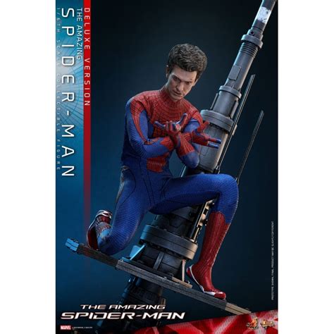 Spider Man Deluxe Hot Toys MMS The Amazing Spider Man Figure
