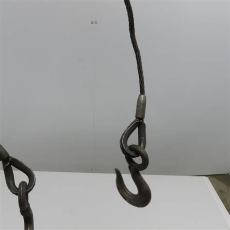 Crosby Laughlin 30 4 Leg Wire Rope Bridle Sling Open Hooks 5 16