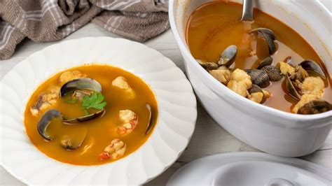 Exquisita Sopa De Pescado Y Marisco Youtube