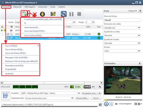 Tutoriel De Xilisoft Dvd En Gp Convertisseur