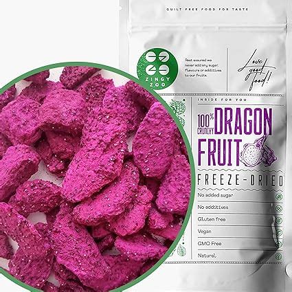 Pitaya Dragon Fruit Frutto Del Drago Da Mangiare Frutta Liofilizzata