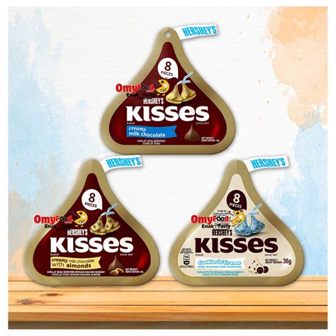 G Pcs Hershey S Kisses Creamy Milk Chocolate Almonds White