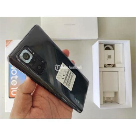 HP Xiaomi Redmi Note 10 Pro 6 64 GB Second Fullset Mulus Normal Di