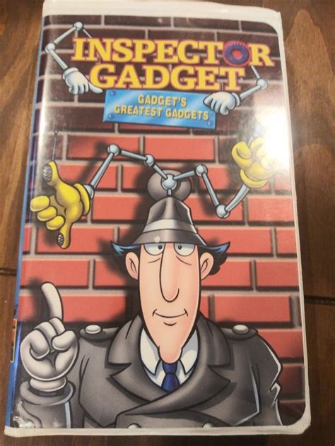 Inspector Gadget Gadgets Greatest Gadgets VHS 2000 Rare