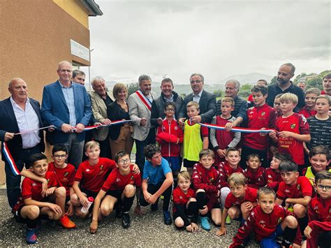 Retour Sur L Inauguration Du Stade De Foot De Vinezac Fabrice Brun