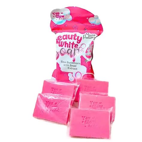 Bars You Glow Babe Beauty White Soap Sea Buckthorn With Snail Extract