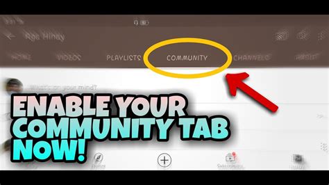 How To Enable Community Tab On Youtube 2021 Method Easy Tutorial Youtube