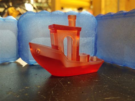 Resin Benchy Boat Resin 3d Print Plastic 3d Printed Box Etsy