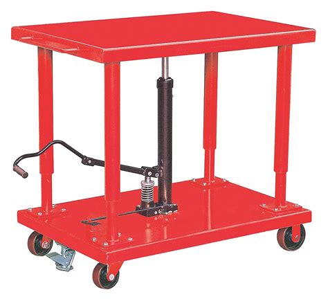 Dayton 4000 Lb Load Capacity 42 In X 30 In Platform Manual Mobile