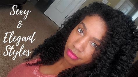 5 Quick And Easy Low Manipulation Natural Hairstyles Youtube