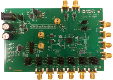 Ad9574 Evaluation Board User Guide Analog Devices Wiki