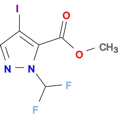 Methyl 1 Difluoromethyl 4 Iodo 1H Pyrazole 5 Carboxylate 10 509326