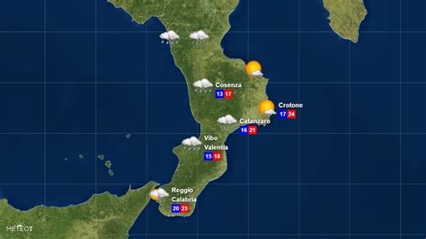 Meteo Calabria Allerta Meteo Arancione Per Luned Novembre