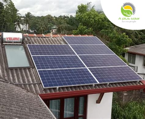 5kw On Grid Net Accounting Solar System Kaduwela A Plus Eco