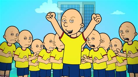 Caillou Clones His Zombie Selfarrestedgrounded Youtube