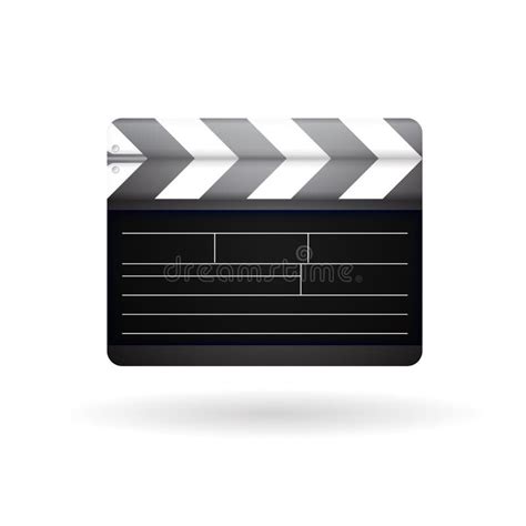 Closed Clapboard Blank Stock Illustrations Closed Clapboard Blank