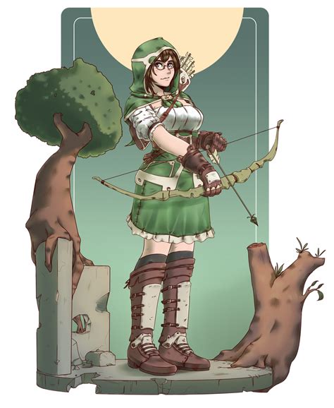 Archer Girl By Emotioncat On Deviantart