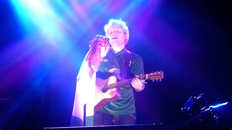 Ed Sheeran Parting Glass Live In Dublin 12 01 2013 YouTube