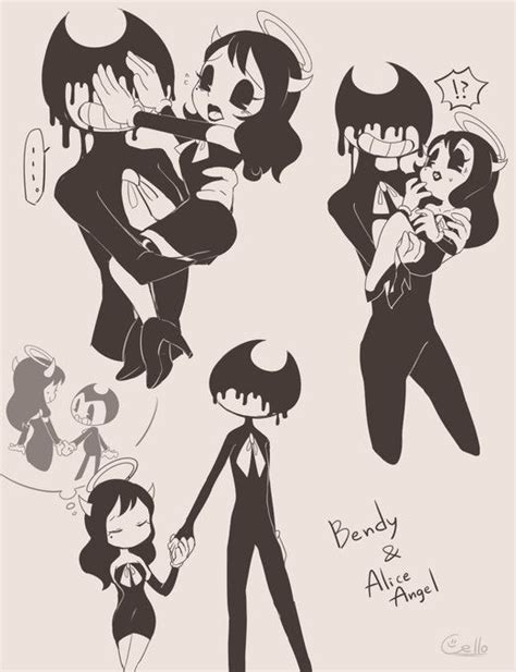 Twitter Bendy And The Ink Machine Alice Angel Cute Drawings