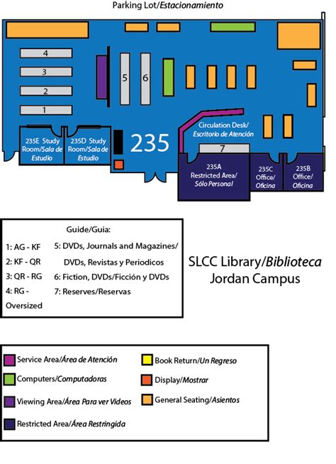 SLCC Library Maps | Libraries