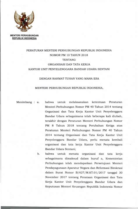 PDF PERATURAN MENTERI PERHUBUNGAN Jdih Dephub Go Id Assets Uudocs