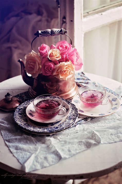 nelly vintage home: Утринен чай