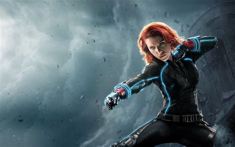 Black Widow En Avengers Fondo De Pantalla K Hd Id