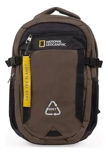 Mochila Natural N National Geographic Porta Netbook Color Khaki