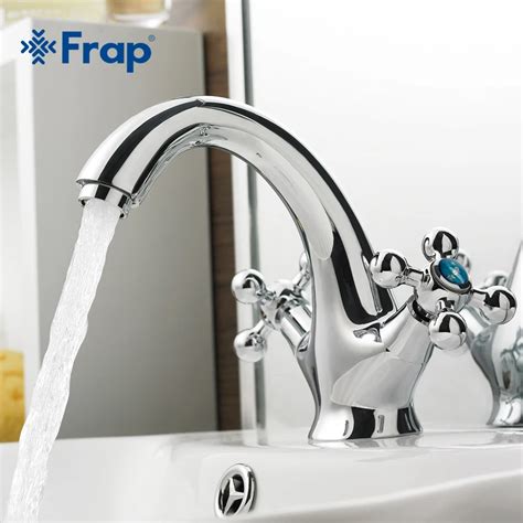 Frap, белый кран для раковины, кран для холодной и горячей воды, кран ...