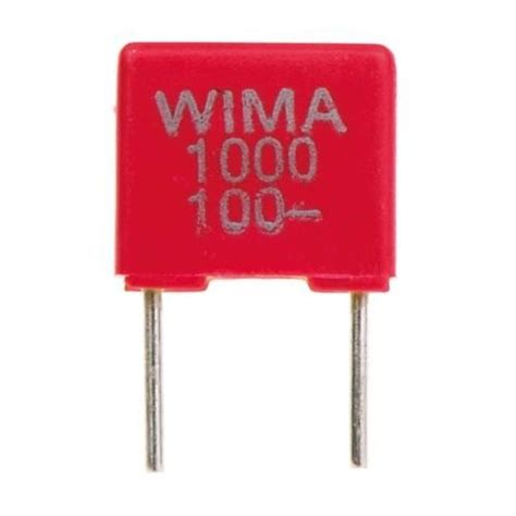 WIMA FKS2 1 0N 100M Polyester Film Capacitor Through Hole Price From