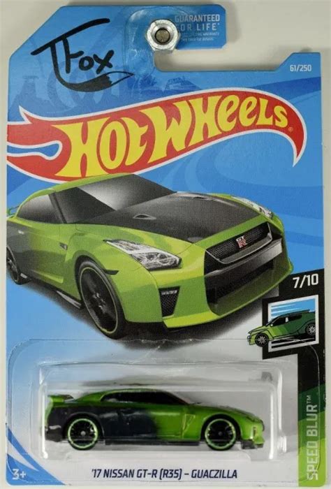 Hot Wheels Nissan Gt R R Guaczilla Speed Blur Lazada Ph