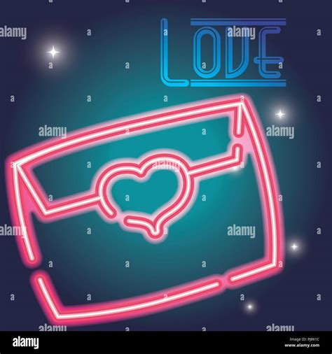 Love neon sign Stock Vector Image & Art - Alamy