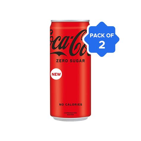 Buy Coca Cola Zero Sugar Soft Drink Pack Of 2 Online Blinkit