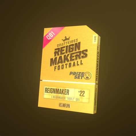 Tier 2 QB1 Prize Pack REIGNMAKER Week 11 For Sale 2022