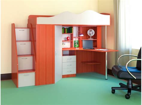 Купить Кровать-чердак Пионер недорого в Санкт-Петербурге | Лен-Мебель