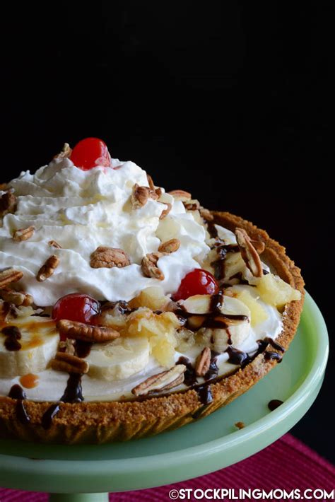 Banana Split Cheesecake Recipe