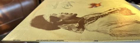 Jimi Hendrix Crash Landing Vinyl 1975 Pressing Ms 2204 Vg Record