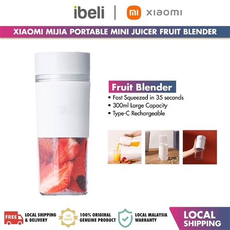 Xiaomi Mijia Portable Mini Juicer Fruit Blender Ml Mini Juicing Cup