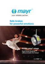 Disc Brake Roba Stop Stage Chr Mayr Gmbh Co Kg Spring