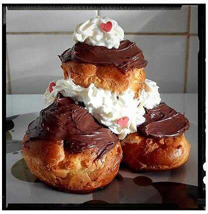 Recette De Choux La Chantilly Et Nutella