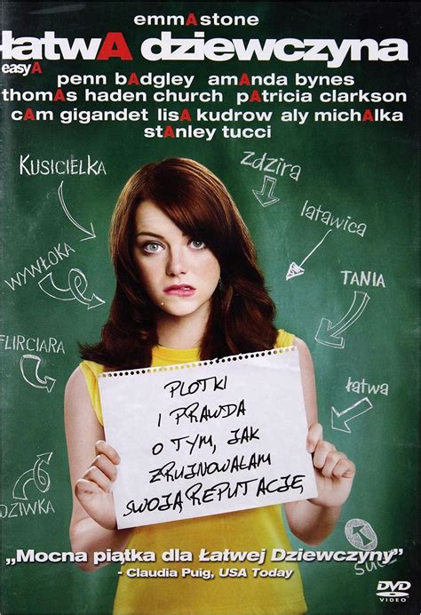 Easy A Dvd Region 2 English Audio Uk Emma Stone Penn