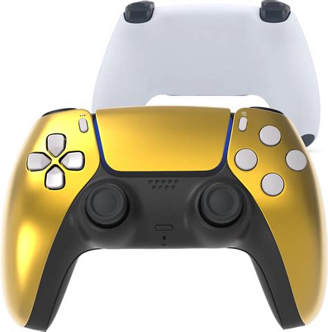 Cs Dualsense Draadloze Controller Ps Goud Chrome Custom Bol