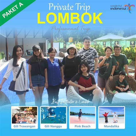 Paket Tour Lombok Hari Malam Pertiwi Lombok Izin Resmi