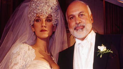 Celine Dion's crystal-studded wedding dress took 1000 hours to make ...