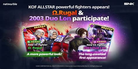 The King Of Fighters Allstar S Latest Update Adds Three New Fighters