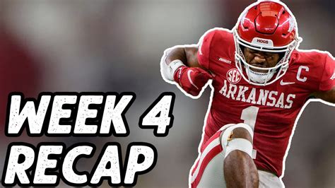 🏈 Complete College Football Week 4 Recap 🏈 Youtube