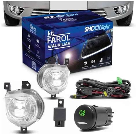 Kit Farol De Milha Fiesta Hatch Sedan Supercharger 2003 2004 2005 2006