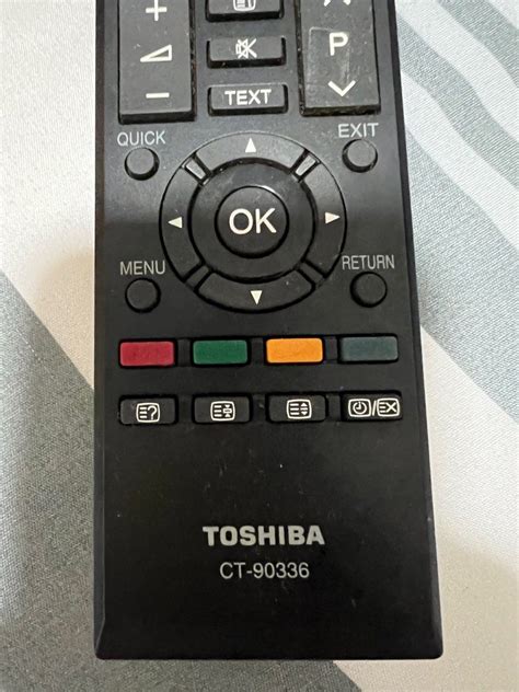 Toshiba TV remote control, TV & Home Appliances, TV & Entertainment, TV ...